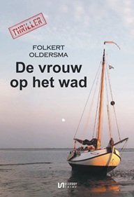 De vrouw op het wad klein